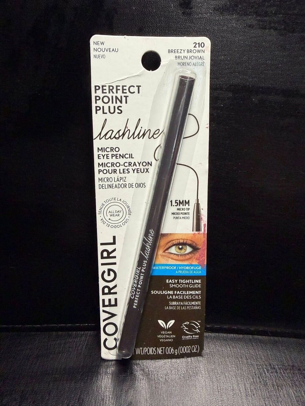 CoverGirl Perfect Point Plus Lashline Micro Eye Pencil 295 Dazzling Burgundy